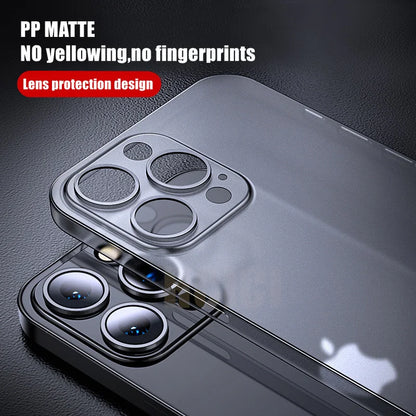 iPhone 15 Plus - Ultra-Thin Matte Paper Back Case